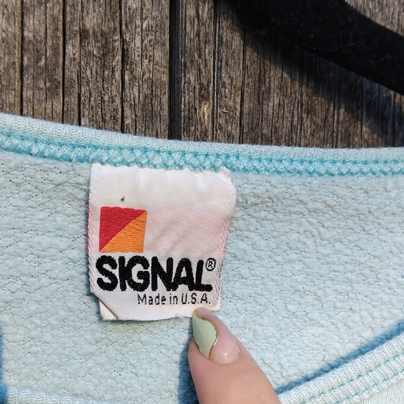 Mint Green Warm Springs Sweatshirt - Picture 2 of 5